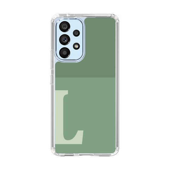 Slim Protection Case［ Original - initial two tone - L green ］
