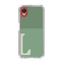 Slim Protection Case［ Original - initial two tone - L green ］
