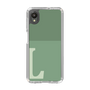 Slim Protection Case［ Original - initial two tone - L green ］