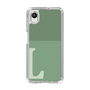 Slim Protection Case［ Original - initial two tone - L green ］