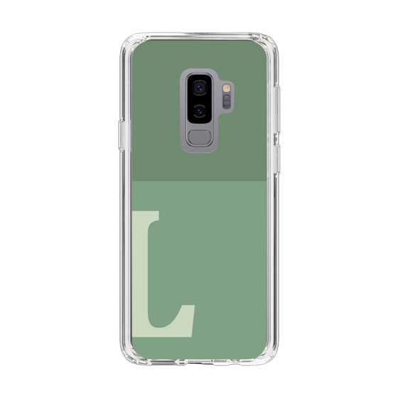Slim Protection Case［ Original - initial two tone - L green ］