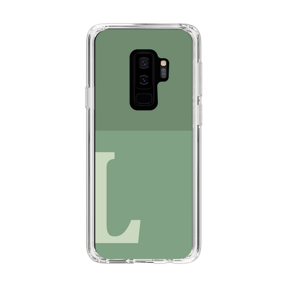 Slim Protection Case［ Original - initial two tone - L green ］