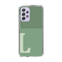 Slim Protection Case［ Original - initial two tone - L green ］