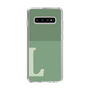 Slim Protection Case［ Original - initial two tone - L green ］