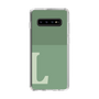Slim Protection Case［ Original - initial two tone - L green ］