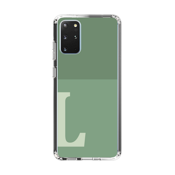 Slim Protection Case［ Original - initial two tone - L green ］