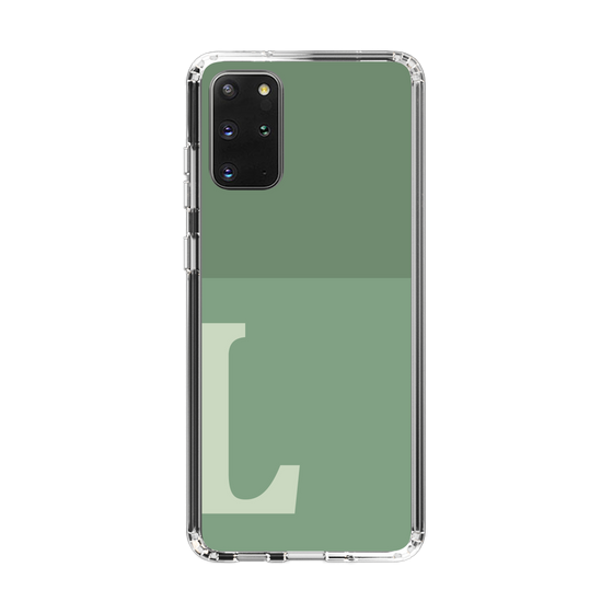 Slim Protection Case［ Original - initial two tone - L green ］