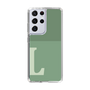 Slim Protection Case［ Original - initial two tone - L green ］