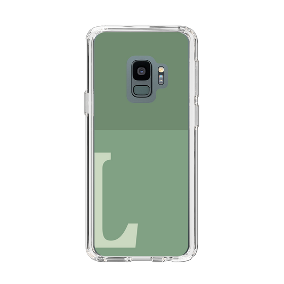 Slim Protection Case［ Original - initial two tone - L green ］