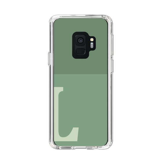 Slim Protection Case［ Original - initial two tone - L green ］