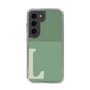 Slim Protection Case［ Original - initial two tone - L green ］
