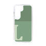 Slim Protection Case［ Original - initial two tone - L green ］