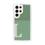 Slim Protection Case［ Original - initial two tone - L green ］