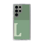 Slim Protection Case［ Original - initial two tone - L green ］