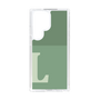 Slim Protection Case［ Original - initial two tone - L green ］