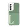 Slim Protection Case［ Original - initial two tone - L green ］