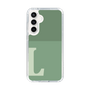 Slim Protection Case［ Original - initial two tone - L green ］