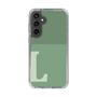 Slim Protection Case［ Original - initial two tone - L green ］