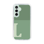 Slim Protection Case［ Original - initial two tone - L green ］