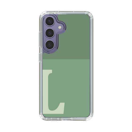 Slim Protection Case［ Original - initial two tone - L green ］