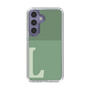 Slim Protection Case［ Original - initial two tone - L green ］