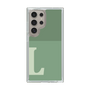 Slim Protection Case［ Original - initial two tone - L green ］