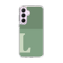 Slim Protection Case［ オリジナル - initial two tone - L green ］