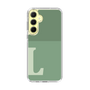 Slim Protection Case［ オリジナル - initial two tone - L green ］