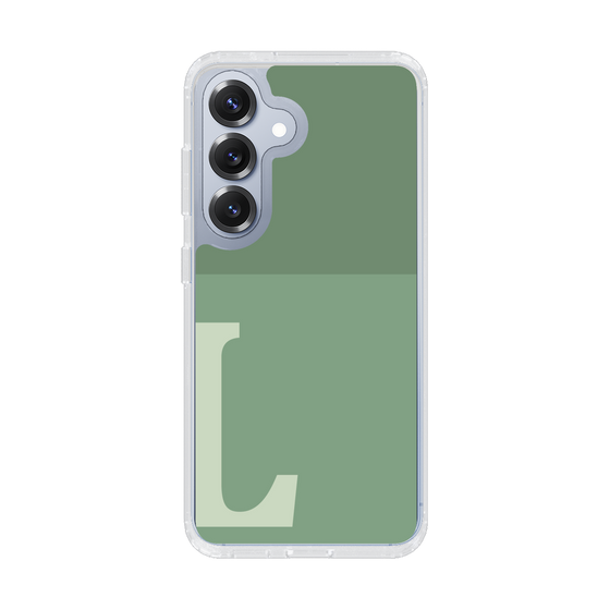 Slim Protection Case［ Original - initial two tone - L green ］