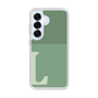 Slim Protection Case［ Original - initial two tone - L green ］