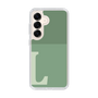 Slim Protection Case［ Original - initial two tone - L green ］