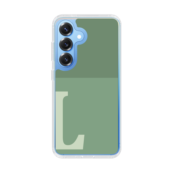 Slim Protection Case［ Original - initial two tone - L green ］