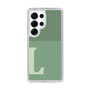 Slim Protection Case［ Original - initial two tone - L green ］