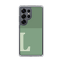 Slim Protection Case［ Original - initial two tone - L green ］