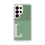 Slim Protection Case［ Original - initial two tone - L green ］