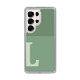 Slim Protection Case［ Original - initial two tone - L green ］