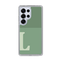 Slim Protection Case［ Original - initial two tone - L green ］