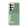 Slim Protection Case［ Original - initial two tone - L green ］