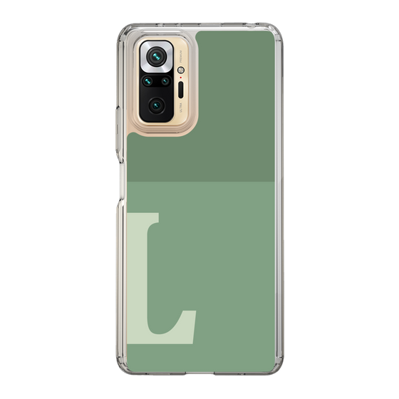 Slim Protection Case［ Original - initial two tone - L green ］
