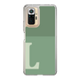 Slim Protection Case［ Original - initial two tone - L green ］