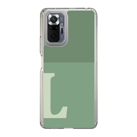 Slim Protection Case［ Original - initial two tone - L green ］