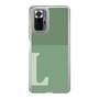Slim Protection Case［ Original - initial two tone - L green ］