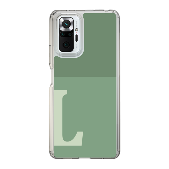 Slim Protection Case［ Original - initial two tone - L green ］
