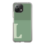 Slim Protection Case［ Original - initial two tone - L green ］