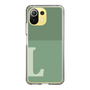 Slim Protection Case［ Original - initial two tone - L green ］