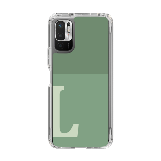 Slim Protection Case［ Original - initial two tone - L green ］