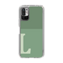Slim Protection Case［ Original - initial two tone - L green ］