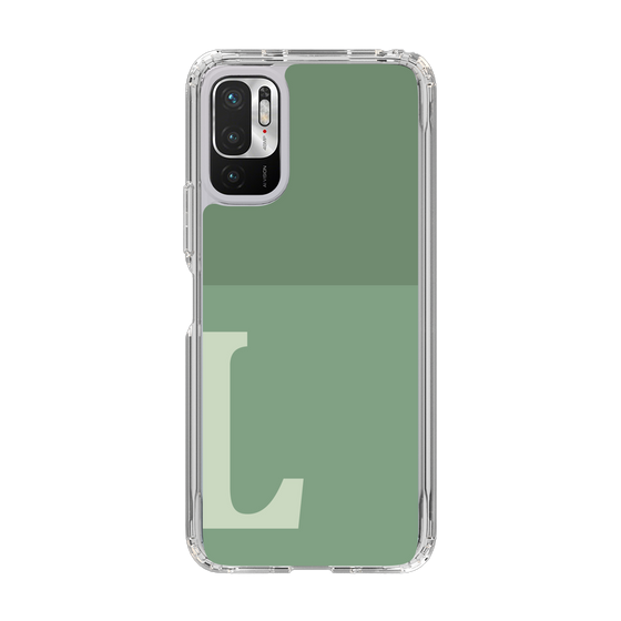 Slim Protection Case［ Original - initial two tone - L green ］