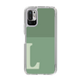 Slim Protection Case［ Original - initial two tone - L green ］
