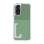Slim Protection Case［ Original - initial two tone - L green ］